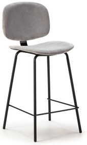 Svetlosivé barové stoličky v súprave 2 ks (výška sedadla 66 cm) Arus – Marckeric