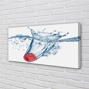 Obraz canvas malina voda 120x60 cm