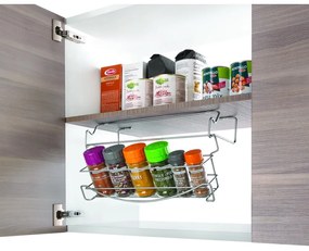 Závesná antikoro polica na koreničky Metaltex Swing