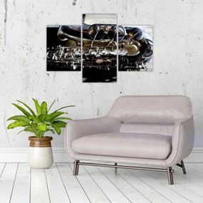 Obraz - Saxofón (90x60 cm)