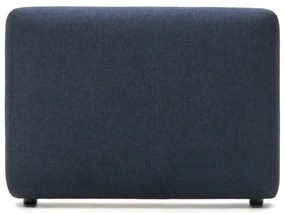 Tmavomodrá podrúčka k modulárnej pohovke Neom – Kave Home