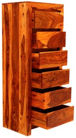 furniture-nabytek.cz - Komoda z masívneho dreva palisander 60x40x150cm