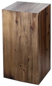 Dizajnový stĺp Columna 50cm vintage hnedá agát
