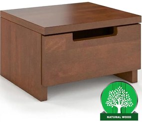 Nočný stolík buk Skandica Spectrum Nízka orech