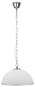 Luster na reťazi SUGAR 1xE27/60W/230V biela