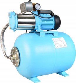 Hydrofor 50 L Nádrž Na Vodu Hydroforová Pumpa Max-h 1300 W Sada Príslušenstva