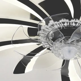 Brilagi-LED stmievateľné svietidlo s ventilátorom LED/50W/230V 3000-6500K čierne