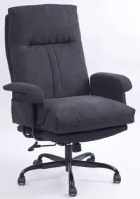 Kancelárske kreslo Alfredo, čierna látka%