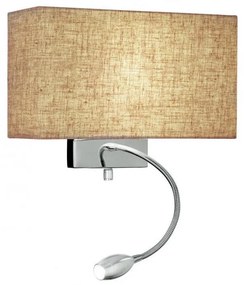 Ideal Lux - Nástenné svietidlo 1xE27/60W + LED/1W/230V