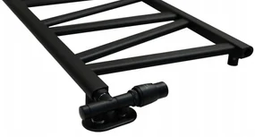 Regnis Kalipso MIX, Vykurovacie teleso 300x1600mm, 543W, čierna matná, MK160/30/BLACK