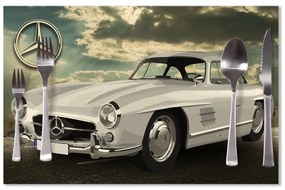 Sablio Prestieranie Mercedes-Benz 300 SL Na ceste: 40x30cm