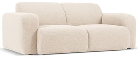 Béžová pohovka z textílie bouclé 170 cm Molino – Micadoni Home