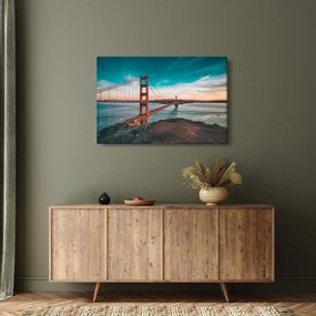 Obraz- Golden Gate, San Francisco (90x60 cm)