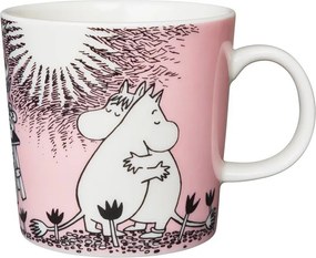 Hrnček Moomin Love 0,3l, ružový / 30. výročie, darčekový box