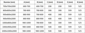 Mexen Exo, päťuholníkový sprchový kút s výklopnými dverami 80 x 80 cm, 6mm číre sklo, chrómový profil, 812-080-080-01-00