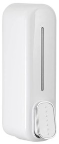 Biely nástenný plastový dávkovač mydla 350 ml Aqualine Mullet – Sapho
