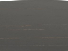 Okrúhly jedálenský stôl Malta 90 cm čierny