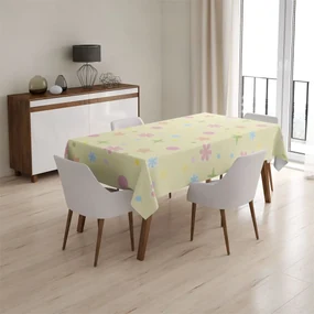 Sablio Obrus Hviezdy, kvety a bodky - 90x90 cm
