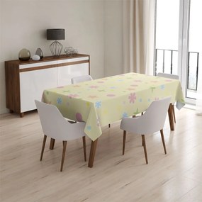 Sablio Obrus Hviezdy, kvety a bodky - 90x90 cm