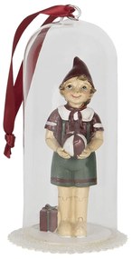 Vianočná ozdoba Pinocchio - 8 * 8 * 15 cm
