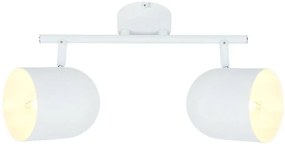 Candellux Biele stropné svietidlo Azuro pre žiarovku 2x E27 92-63250