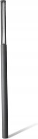 Stĺpiková lampa Faro Screen 3,7 m 38W 2700K 360° IP65 tmavo šedá