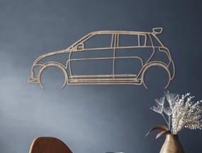 drevko Obraz Suzuki Swift 08 Rozmer obrazu: 36 x 86 cm, Farba dekorácie: Čierna