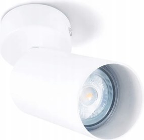 LED halogénová nástenná lampa 1xGU10 biela bodová