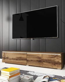 TV skrinka 140 cm závesná alebo stojaca dub wotan Lowboard D