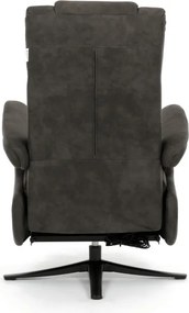 Polohovacie kreslo sivé, elektrické TV-C5590 SIL3