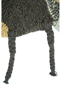 Žltý prateľný ručne tkaný bavlnený detský koberec 115x150 cm Bee – Lorena Canals