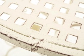 Kovový stôl GS13436802 - Krémová antik