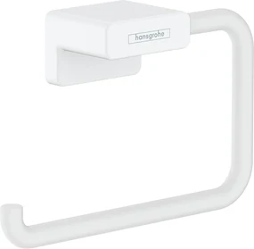 Hansgrohe AddStoris, držiak na toaletný papier bez krytky, biela matná, HAN-41771700