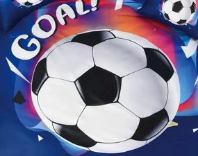 Obliečky GOAL BLUE 3-dielna sada 140x200 cm