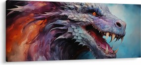 Obraz - Ilustrácia draka (120x50 cm)