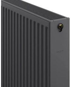 Mexen, Panelový radiátor Mexen CV22 600 x 1600 mm, spodné pripojenie, 2644 W, antracit - W622-060-160-66