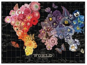 Galison Puzzle Kvitnúce Krajina 1000 dielikov