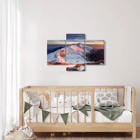 Obraz - Zimná horská panoráma II. (90x60 cm)