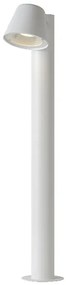 Lucide 14881/70/31 DINGO-LED - Stĺpik do exteriéru - LED stmievatelná - GU10 - 1x5W 3000K - IP44 - Biele