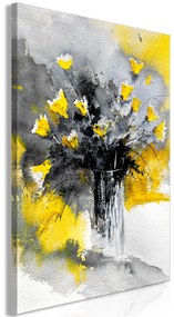 Artgeist Obraz - Bouquet of Colours (1 Part) Vertical Yellow Veľkosť: 20x30, Verzia: Standard