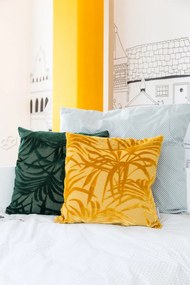 Zuiver Miami dekoračné vankúše - Palm Tree Green