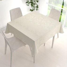 Biante Teflónový štvorcový obrus TF-065 Listy na režnom 50x50 cm
