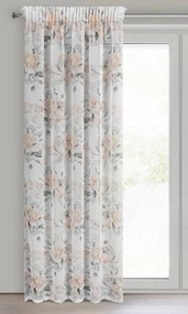 ZÁVES NA PÁSKE ELLIE 140X270 CM KVETY