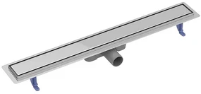 Cersanit Tako, lineárny odtokový žľab s obojstranným roštom 80cm, nerez, S907-010