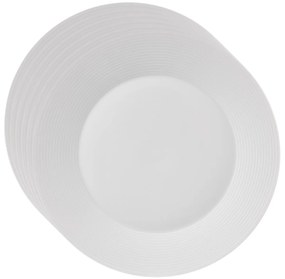 Orion Sada porcelánových plytkých tanierov Monaline 6 ks, 27 cm