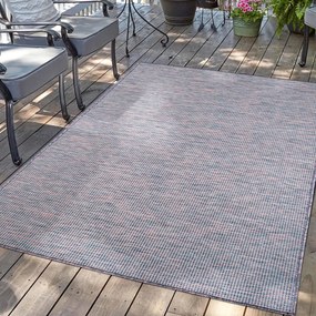 Dekorstudio Šnurkový koberec PALM 2778 - ružovomodrý Rozmer koberca: 240x340cm