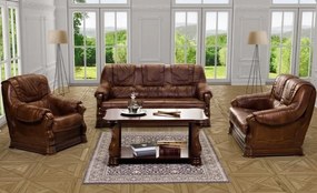 Kožená sedacia súprava COSTA 3+1+1