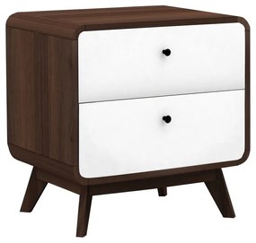 Biely nočný stolík Cassie - Støraa