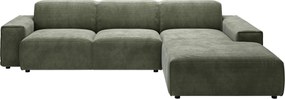XXXLutz ROHOVÁ SEDAČKA, textil, zelená Livetastic - Sedačky - 001581035521