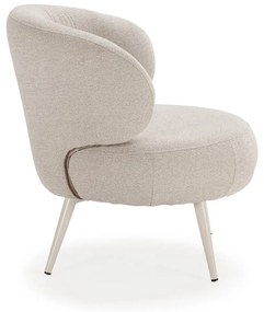 Béžové kreslo Liva – MOME